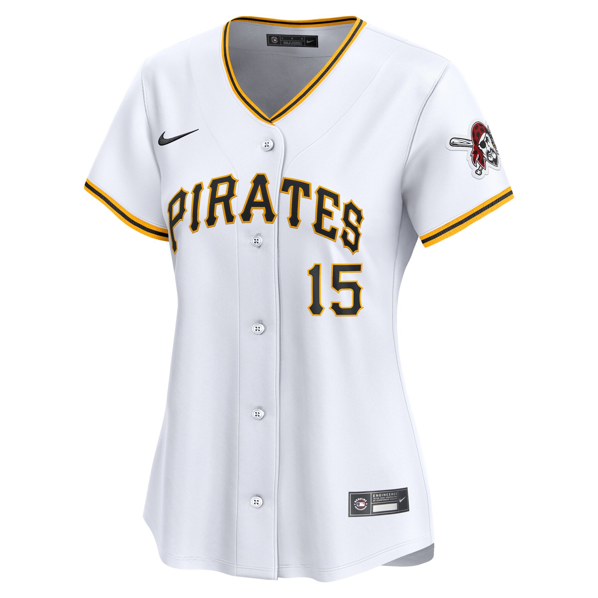 Pittsburgh Pirates Oneil Cruz White Home Limited Player MLB Jersey Women's