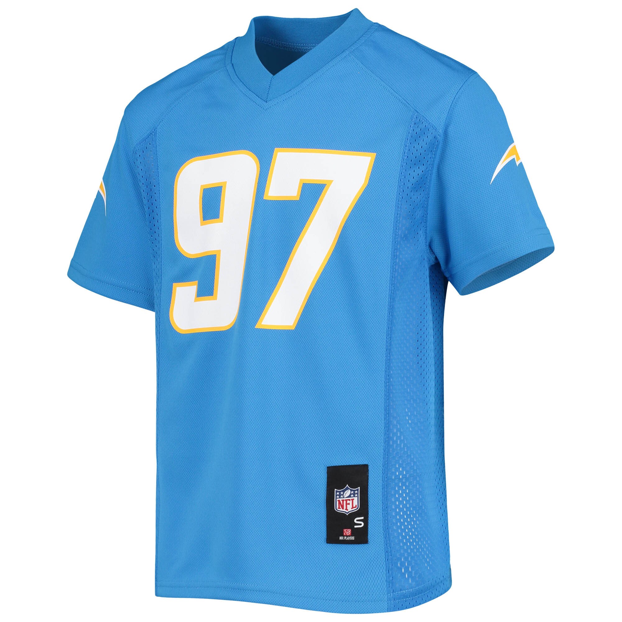 Los Angeles Chargers Joey Bosa Powder Blue Player NFL Jersey Youth