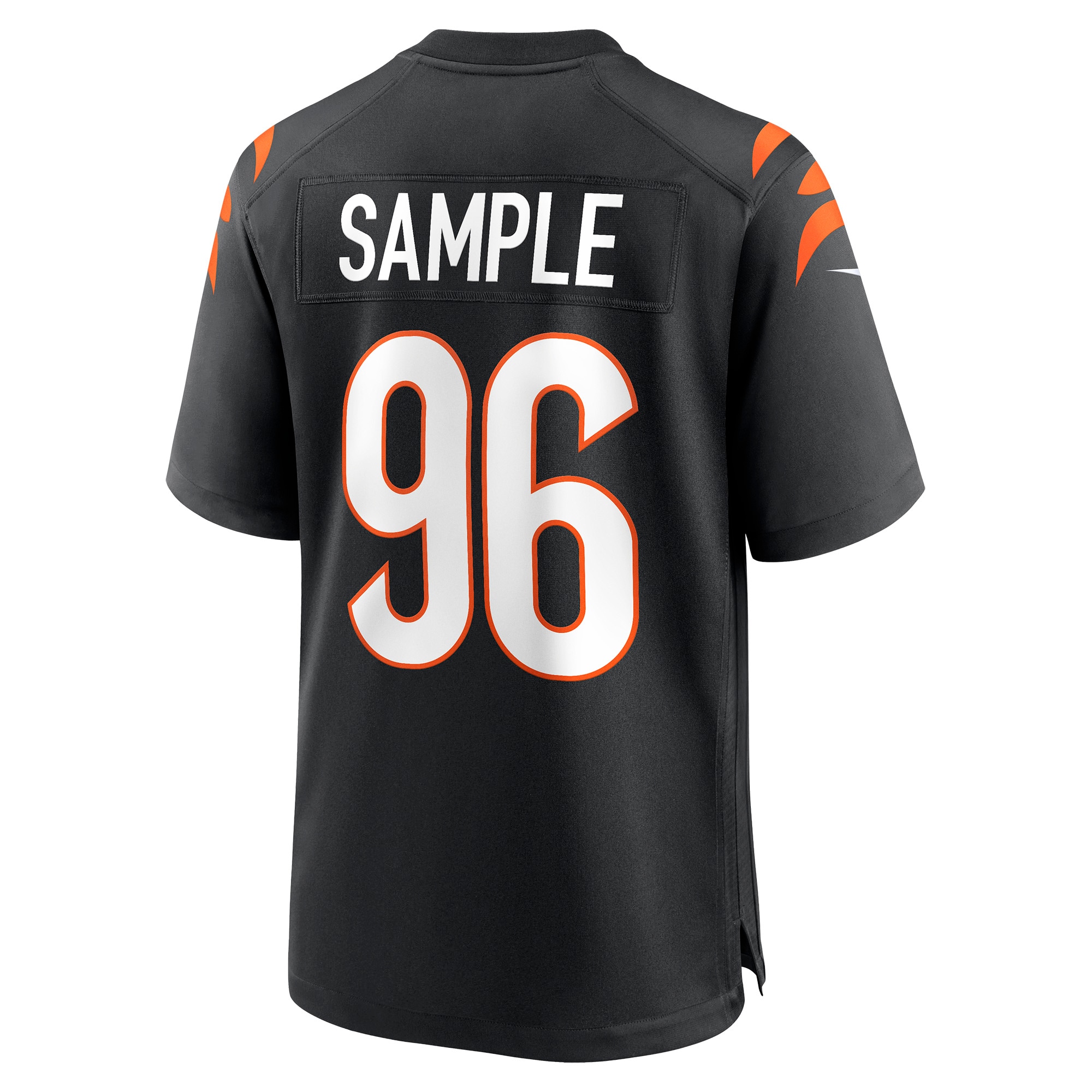 Cincinnati Bengals Cam Sample Black Game NFL Jersey Men's