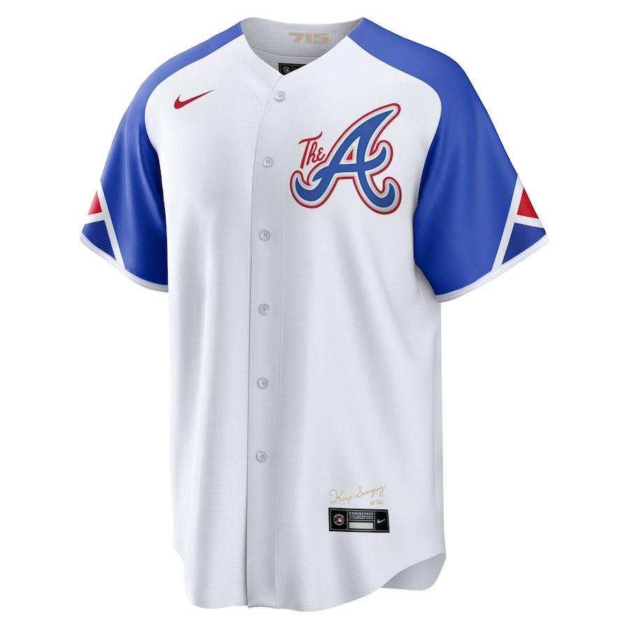 Ronald Acu?a Jr. 13 Atlanta Braves 2023 City Connect White MLB Jersey Men's