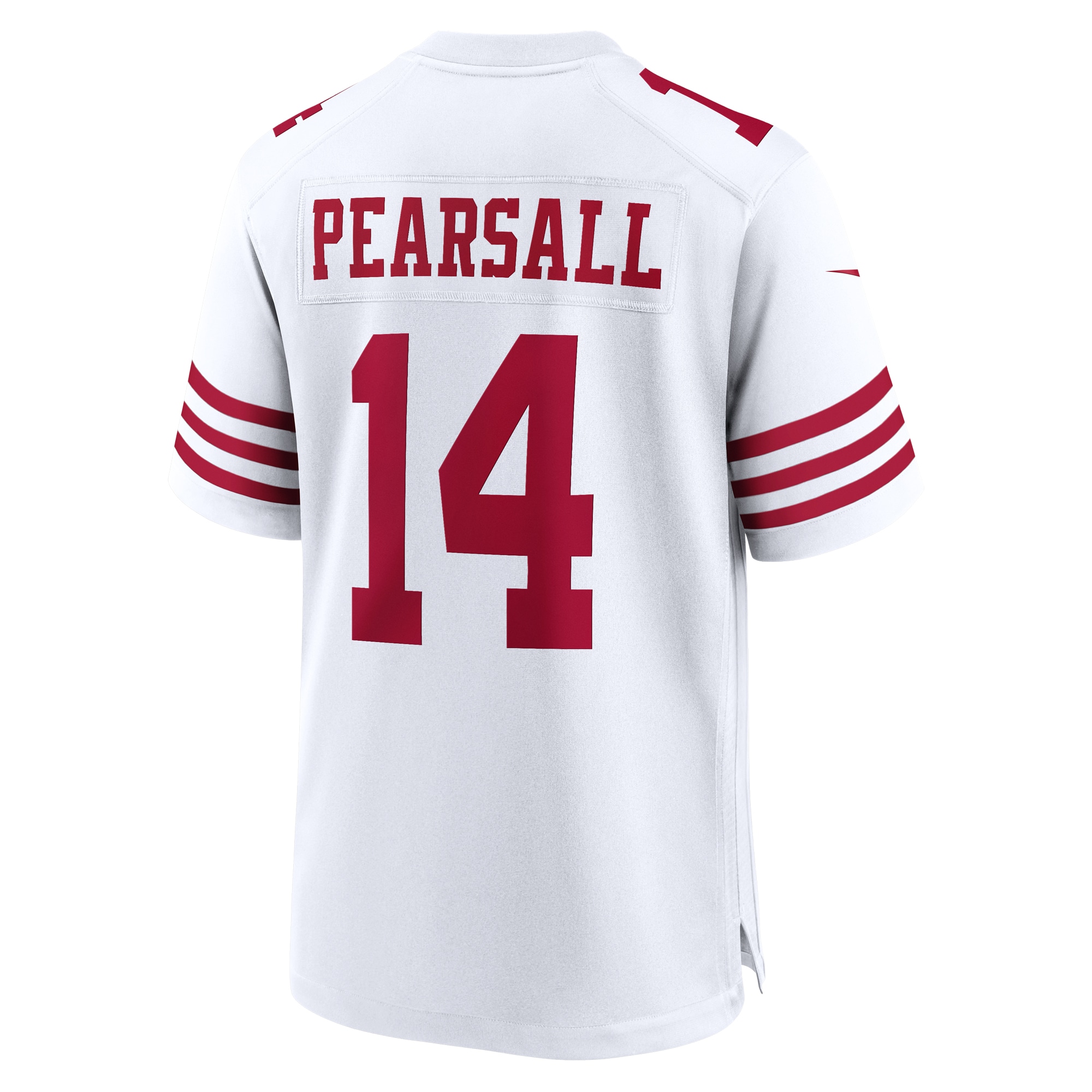 San Francisco 49ers Ricky Pearsall White White Game NFL Jersey Men's