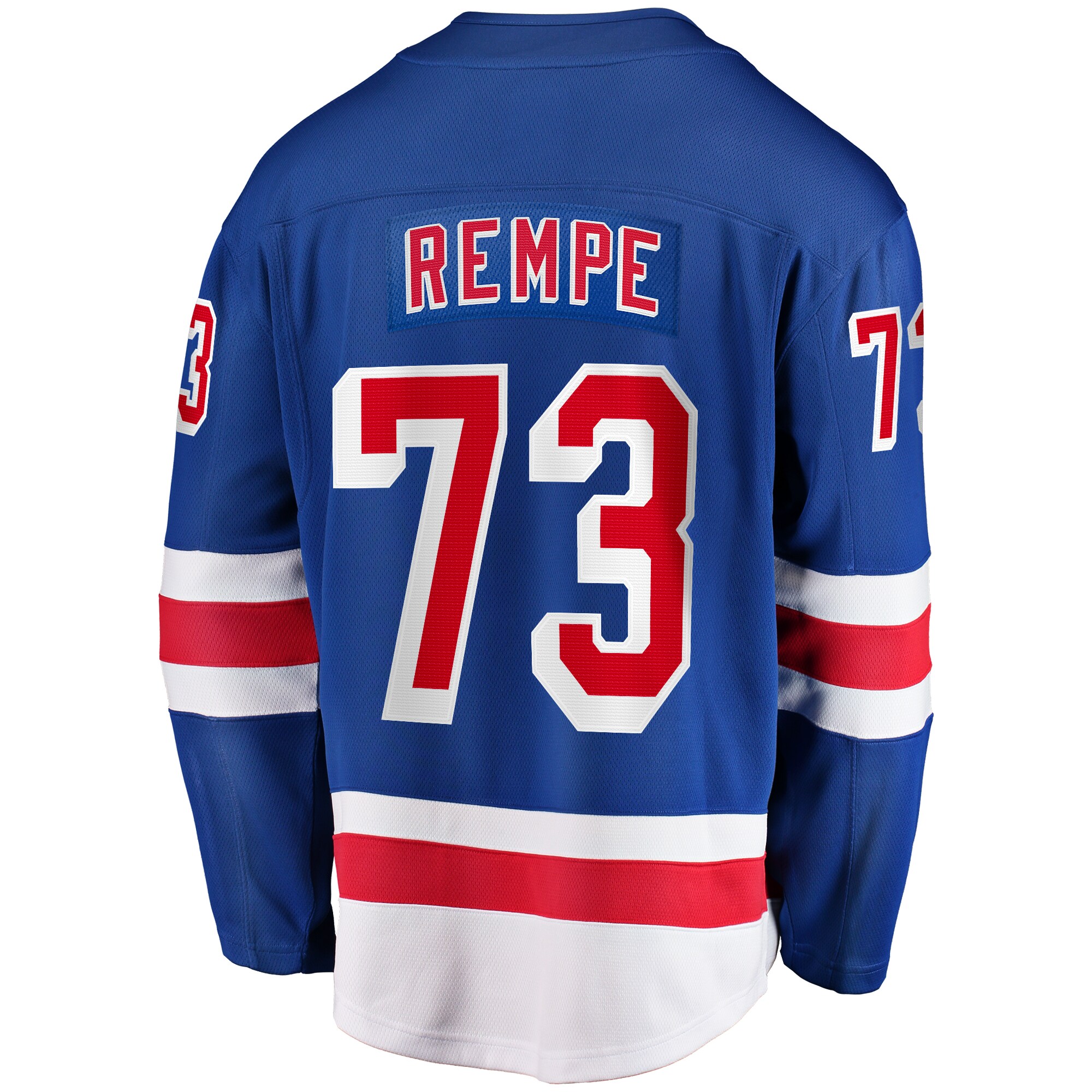 New York Rangers Matt Rempe Blue Home Breakaway NHL Jersey Men's