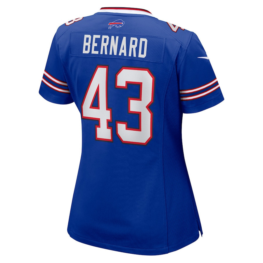 Terrel Bernard #43 Buffalo Bills Super Bowl LIX Royal NFL Jersey Women's