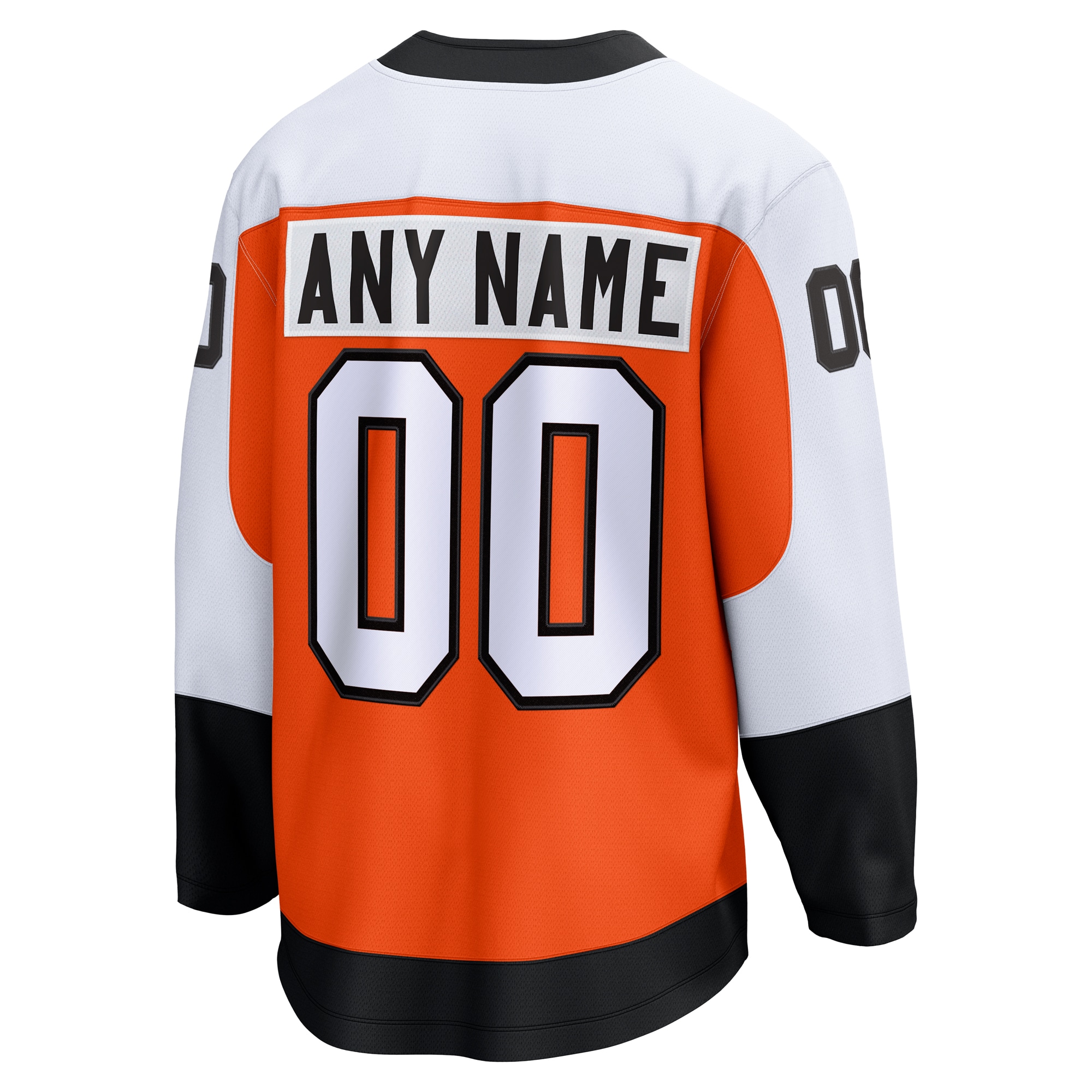 Philadelphia Flyers Orange Home Premier Breakaway Custom NHL Jersey Men's