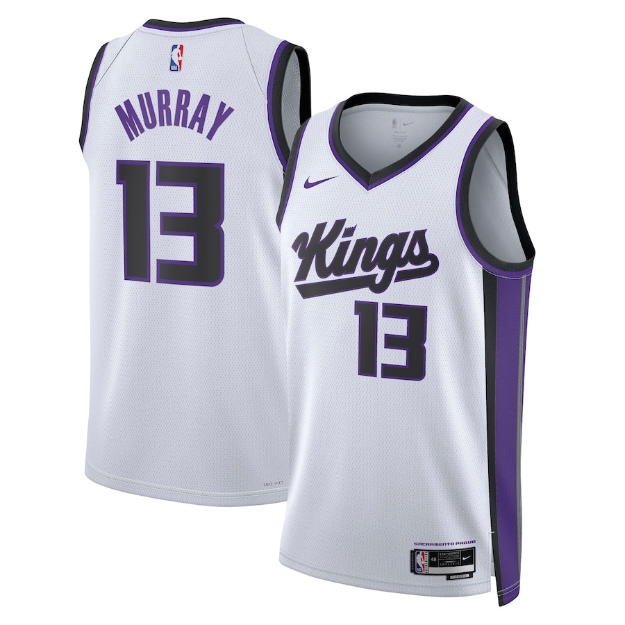 Keegan Murray 13 Sacramento Kings Unisex Swingman Association Editio White NBA Jersey Unisex