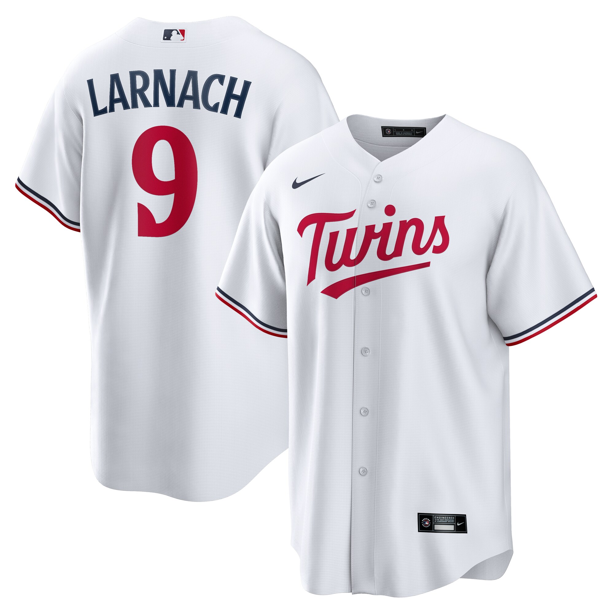 Minnesota Twins Trevor Larnach White Home MLB Jersey Men's