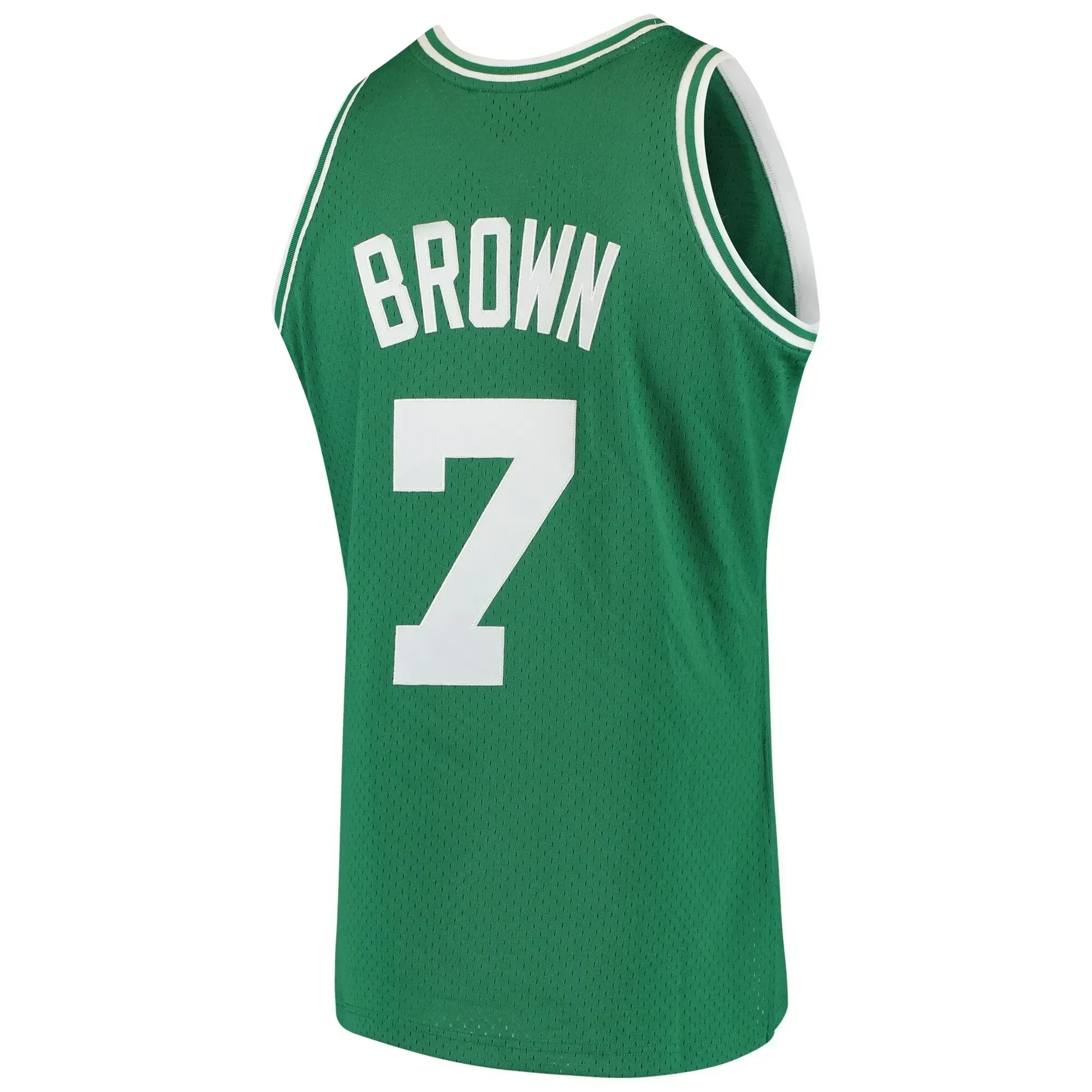Dee Brown Boston Celtics Mitchell Ness 1985-86 Hardwood Classics Swingman Kelly Green NBA Jersey Men's
