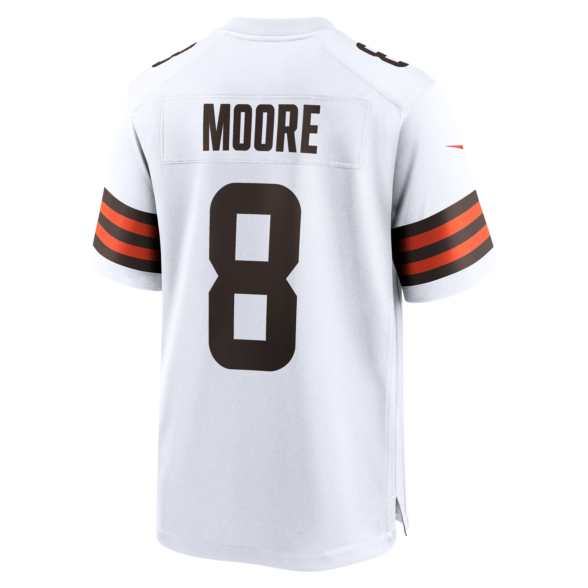 Cleveland Browns Elijah Moore White Team Game NFL Jersey Men's