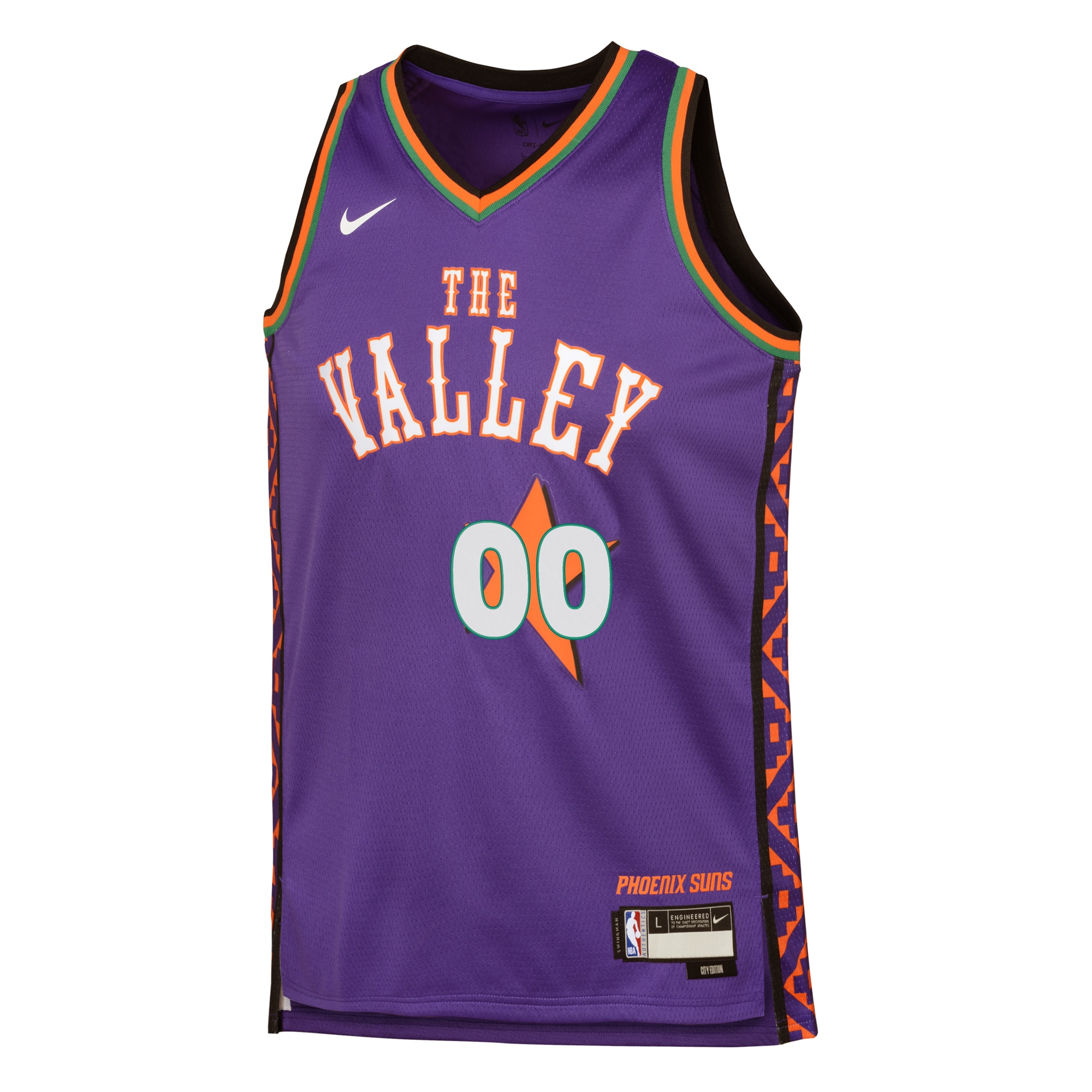 Phoenix Suns City Edition Swingman 2024 Custom NBA Jersey Youth