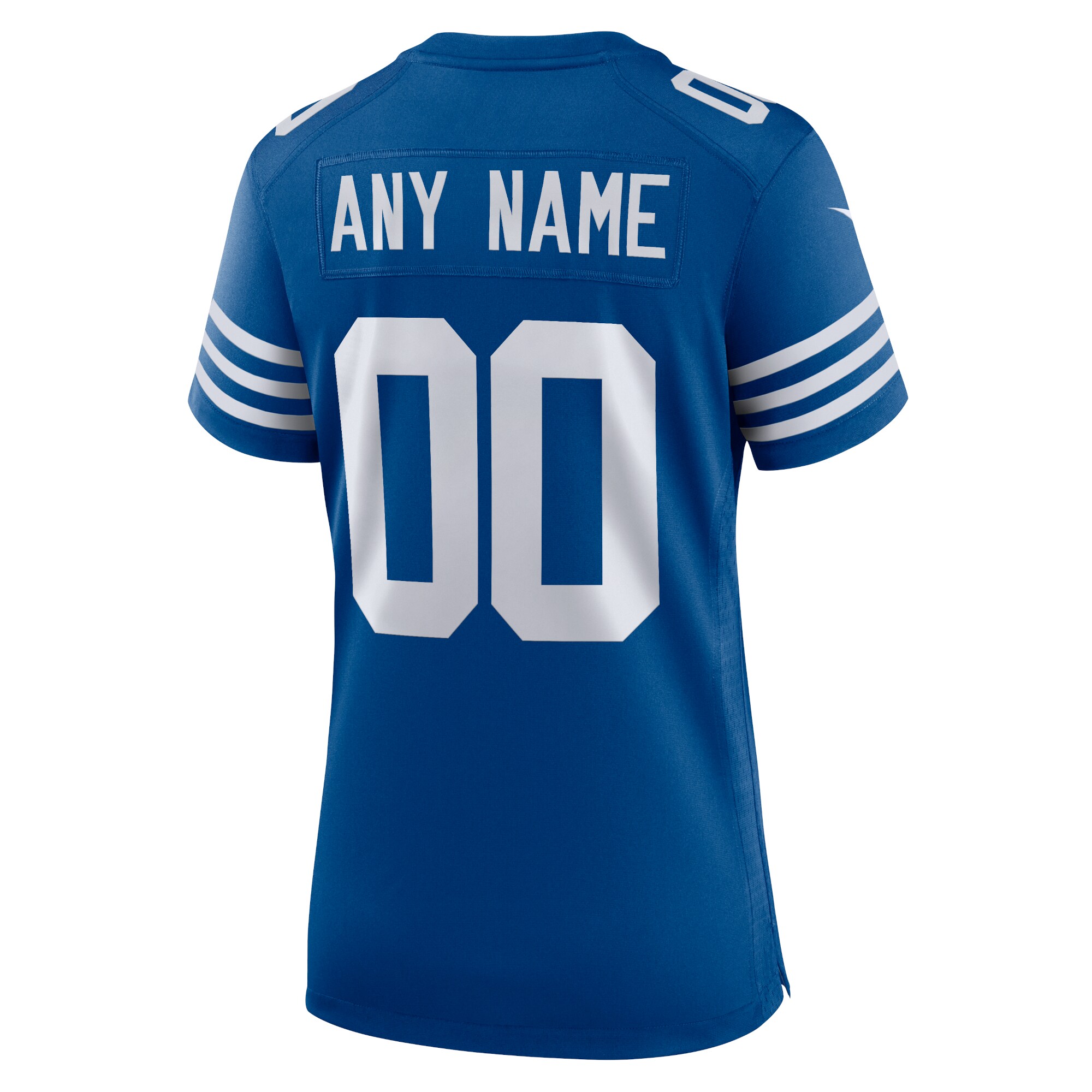Indianapolis Colts Royal Alternate Custom NFL Jersey Women's