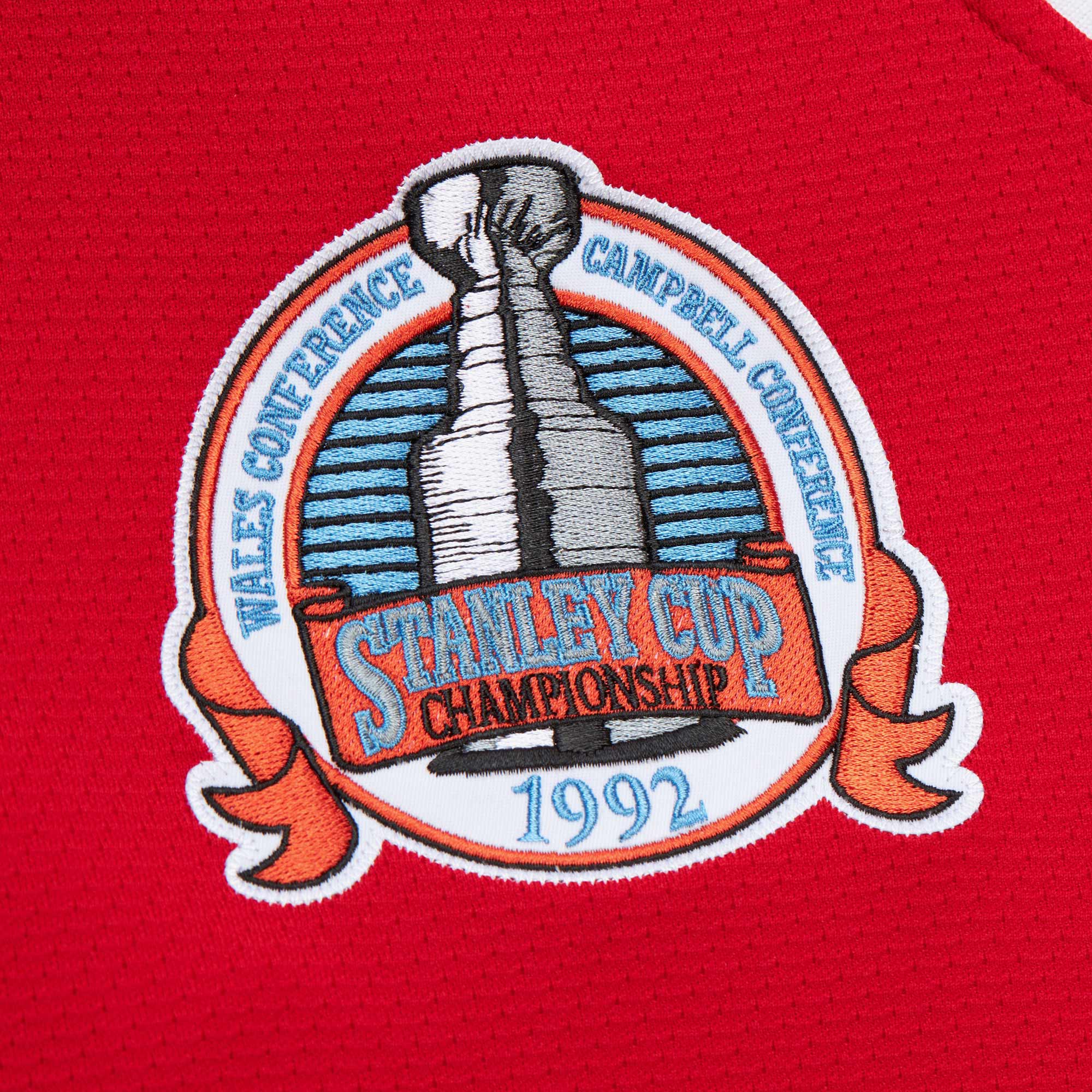 Chicago Blackhawks Chris Chelios Red 1991-92 Power Play NHL Jersey Men's