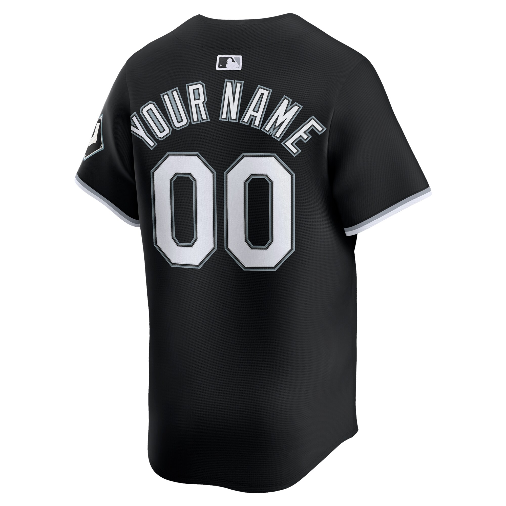Chicago White Sox Black Alternate Limited Custom MLB Jersey Men's