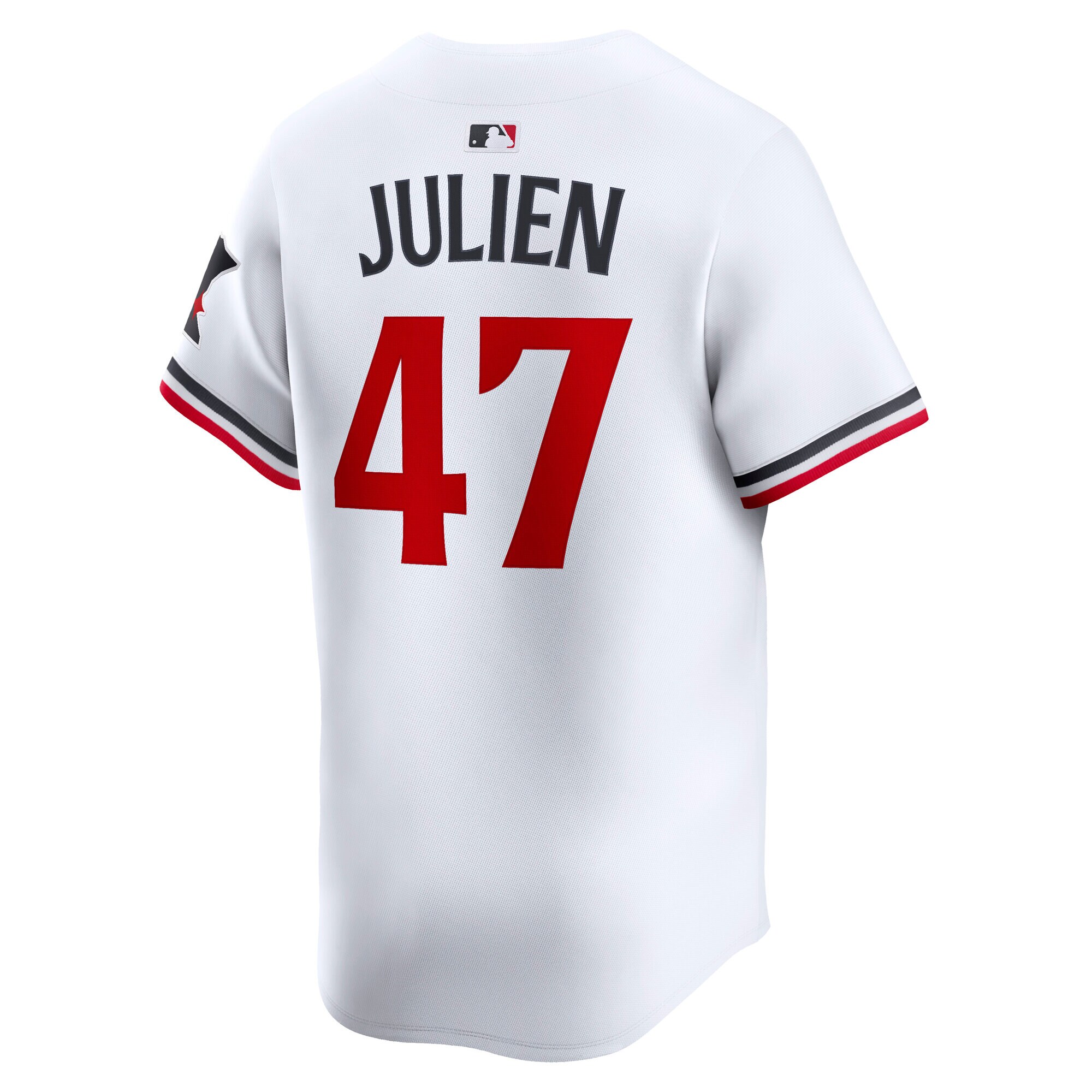 Minnesota Twins Edouard Julien White Home Limited Player MLB Jersey Men's