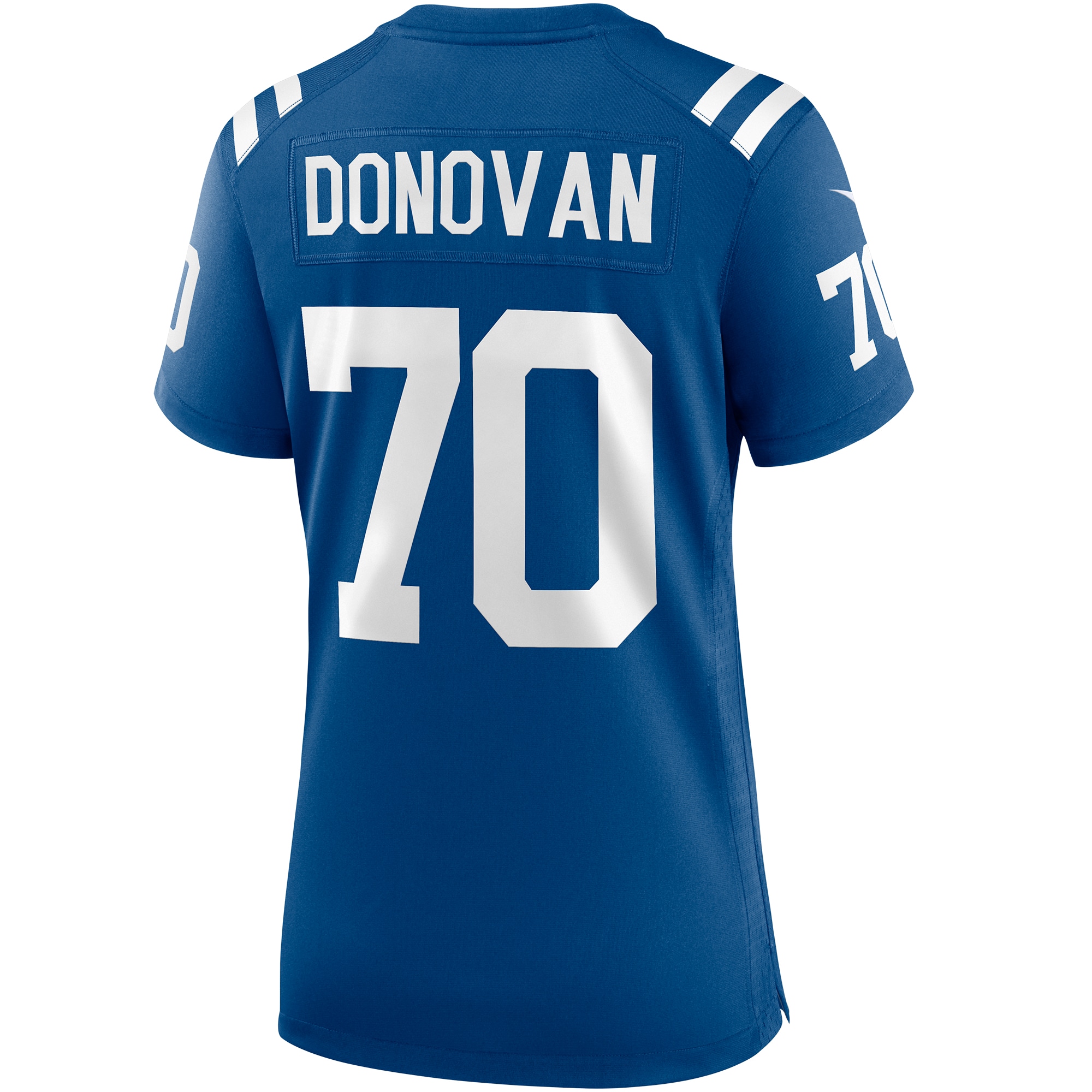 Indianapolis Colts Art Donovan Royal Game Retired Player NFL Jersey Women's