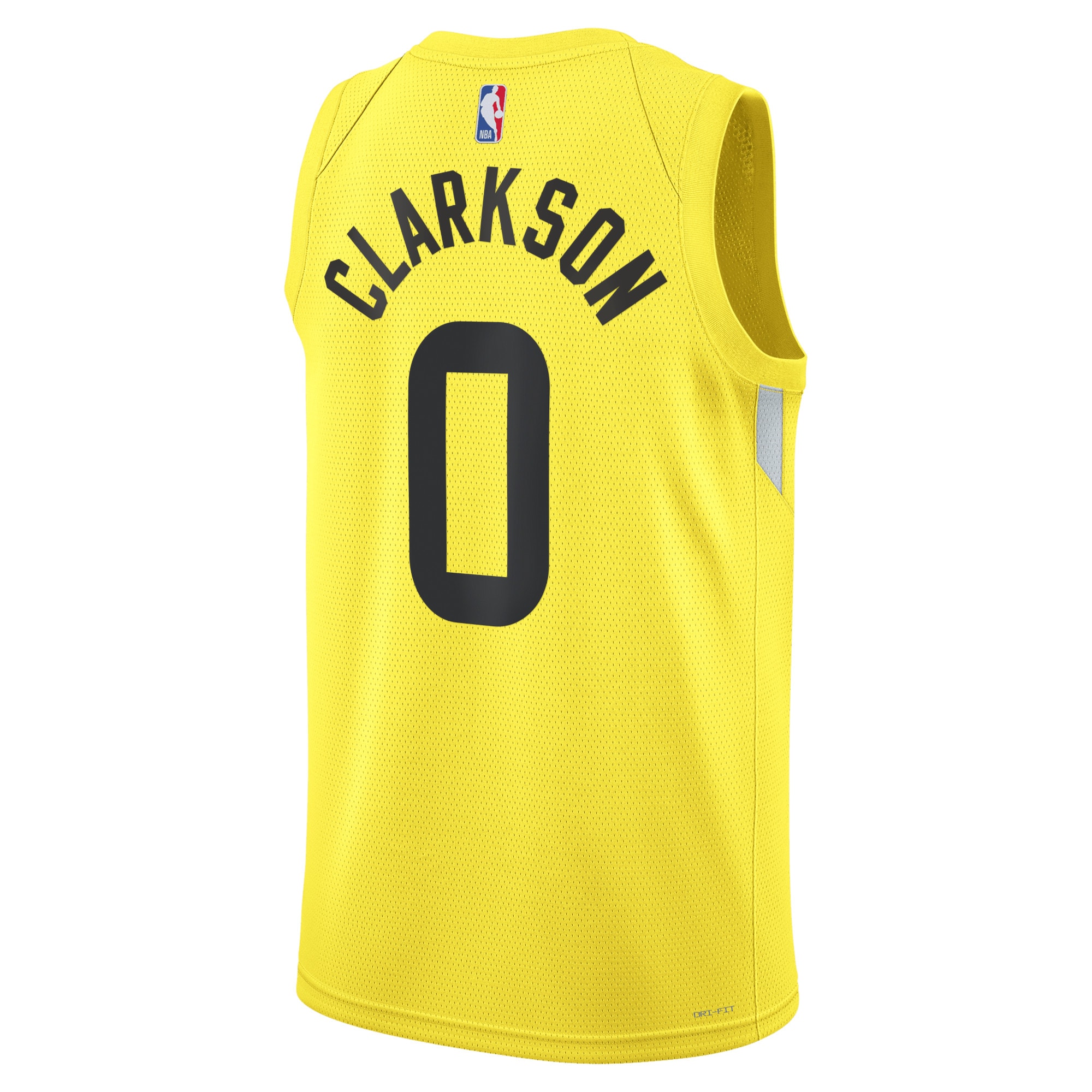 Utah Jazz Icon Edition Swingman Gold Jordan Clarkso NBA Jersey Youth