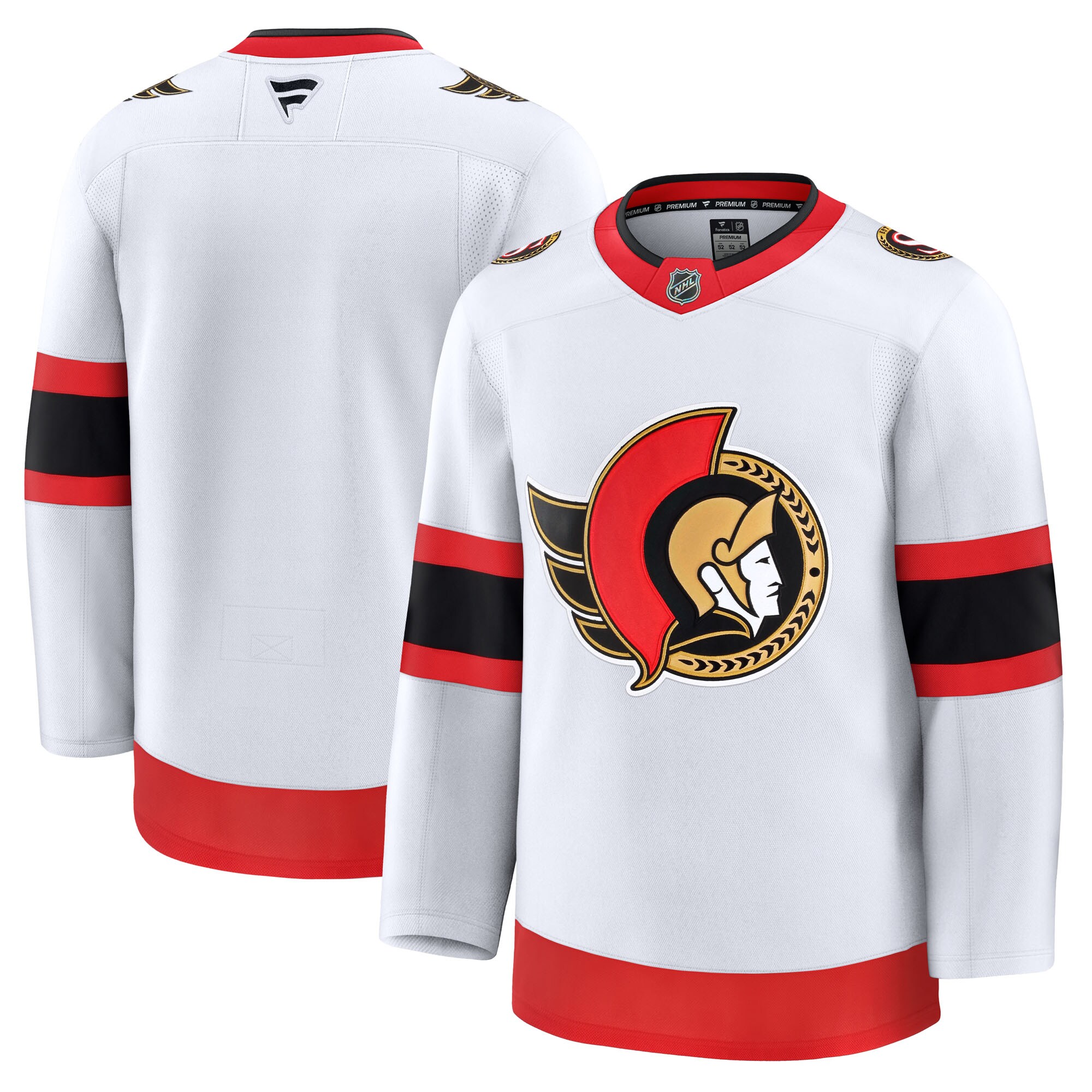 Ottawa Senators White Away Premium NHL Jersey Men's