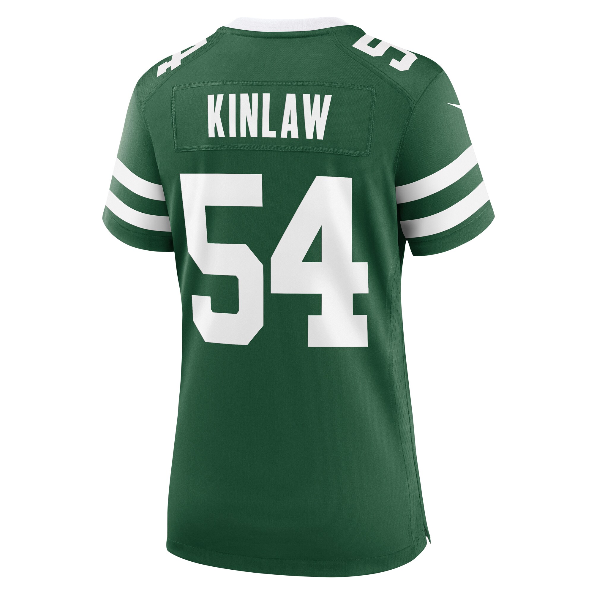 New York Jets Javon Kinlaw Legacy Green Team Game NFL Jersey Women's