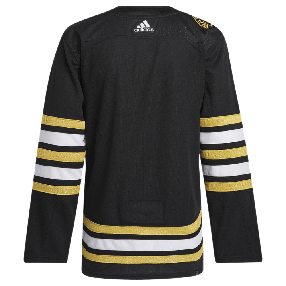 Boston Bruins 100th Anniversary Primegreen Home Black NHL Jersey Men's