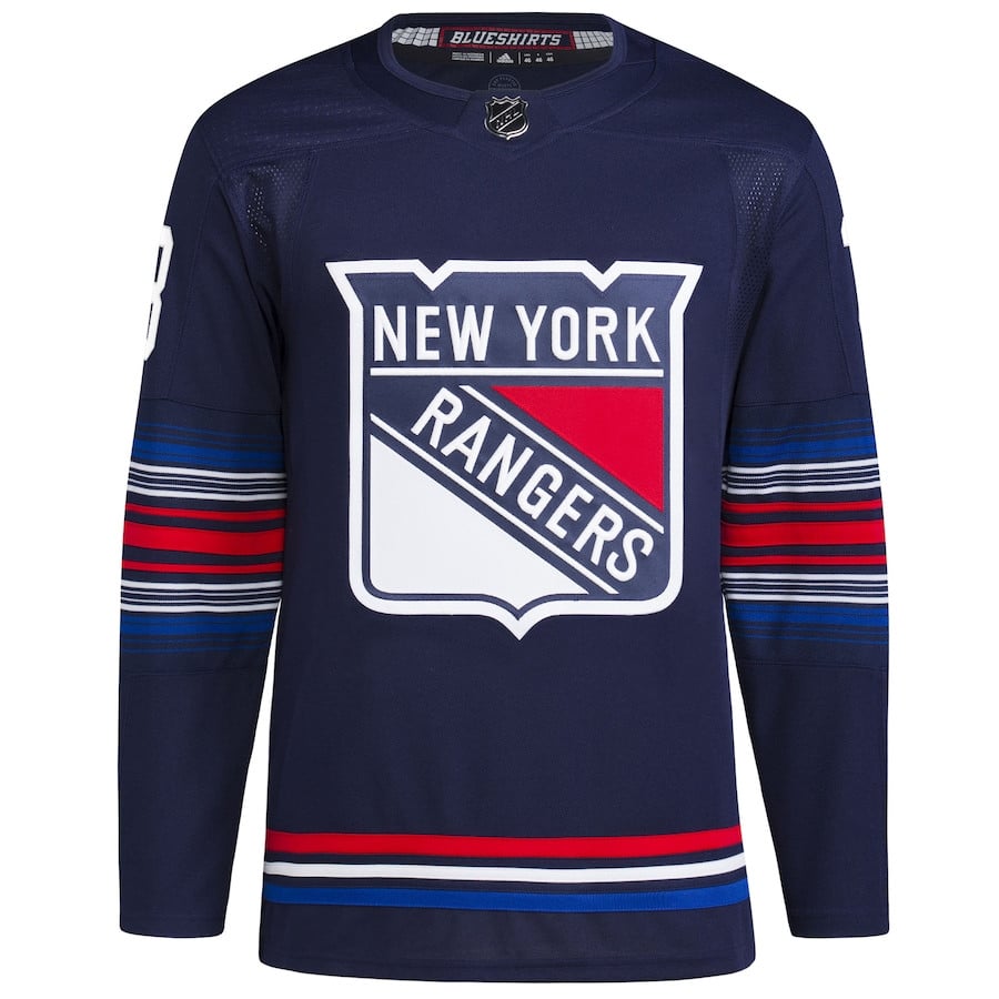 Adam Fox 23 New York Rangers Alternate Primegreen Navy NHL Jersey Men's