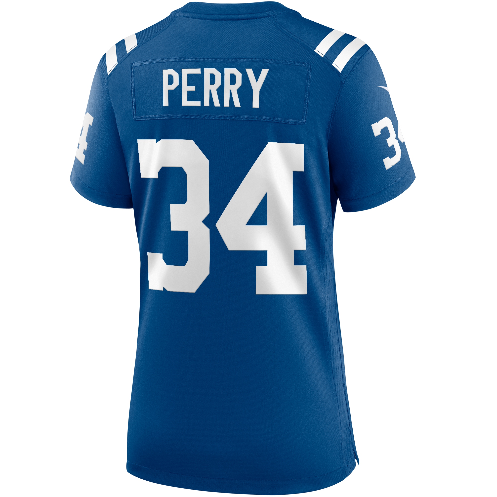Indianapolis Colts Joe Perry Royal Game Retired Player NFL Jersey Women's
