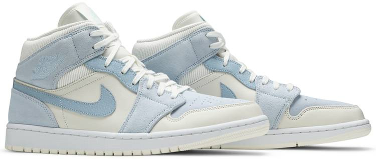 Air Jordan 1 Mid SE Sail Light Blue DA4666-100