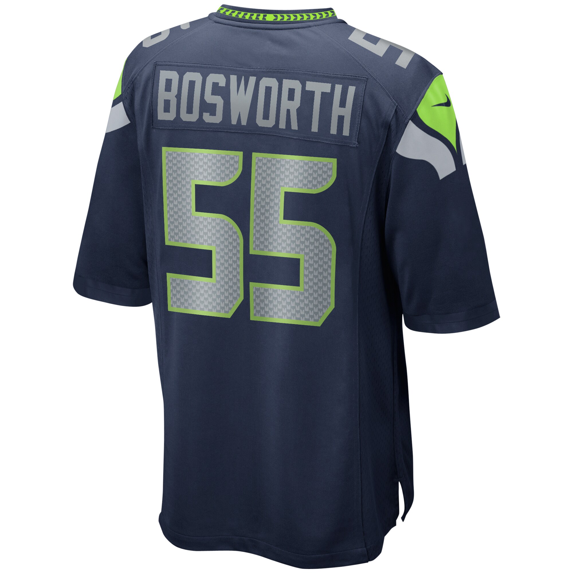 Seattle Seahawks Brian Bosworth College Navy Game Retired Player NFL Jersey Men's