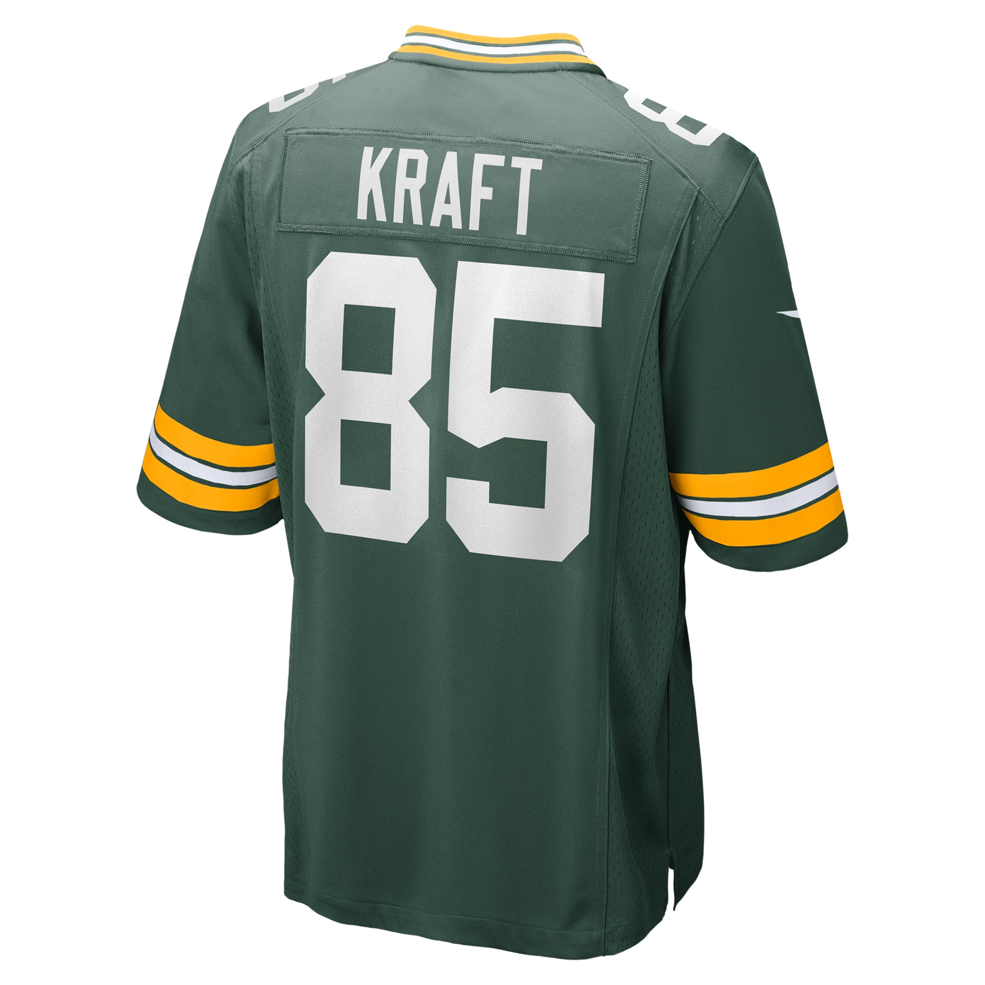 Green Bay Packers Tucker Kraft Green Game NFL Jersey Men's