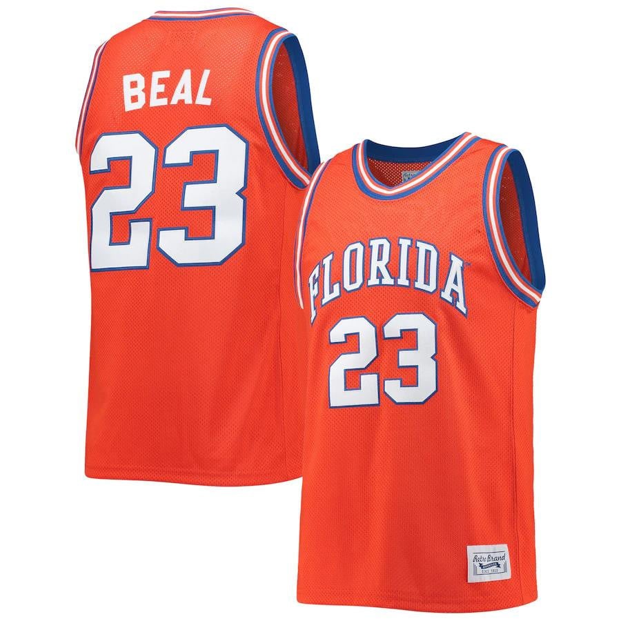 Bradley Beal Florida Gators Original Retro Commemorative Classic Orange NCAA Jersey Men's