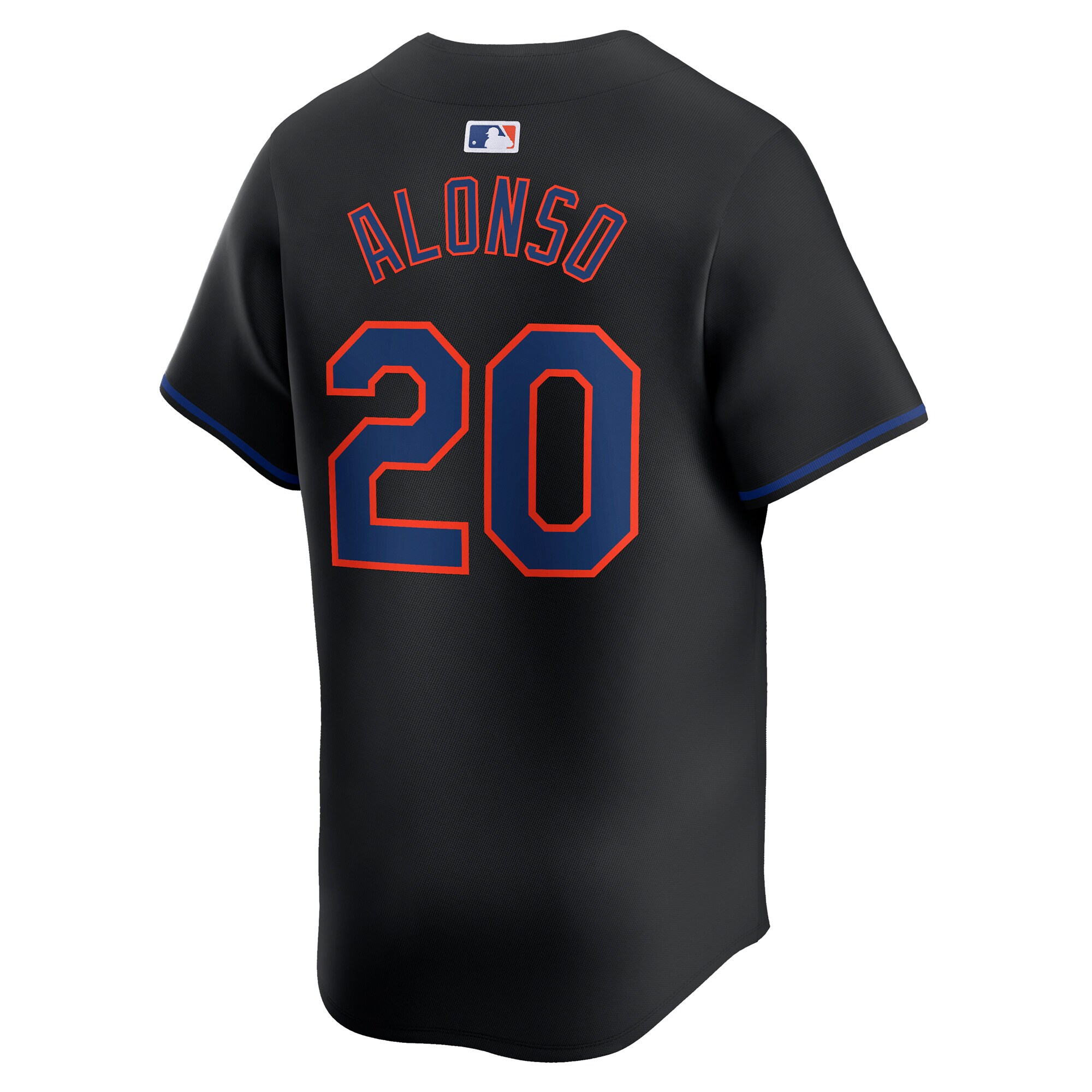 New York Mets Pete Alonso Black Alternate Limited Player MLB Jersey Men's