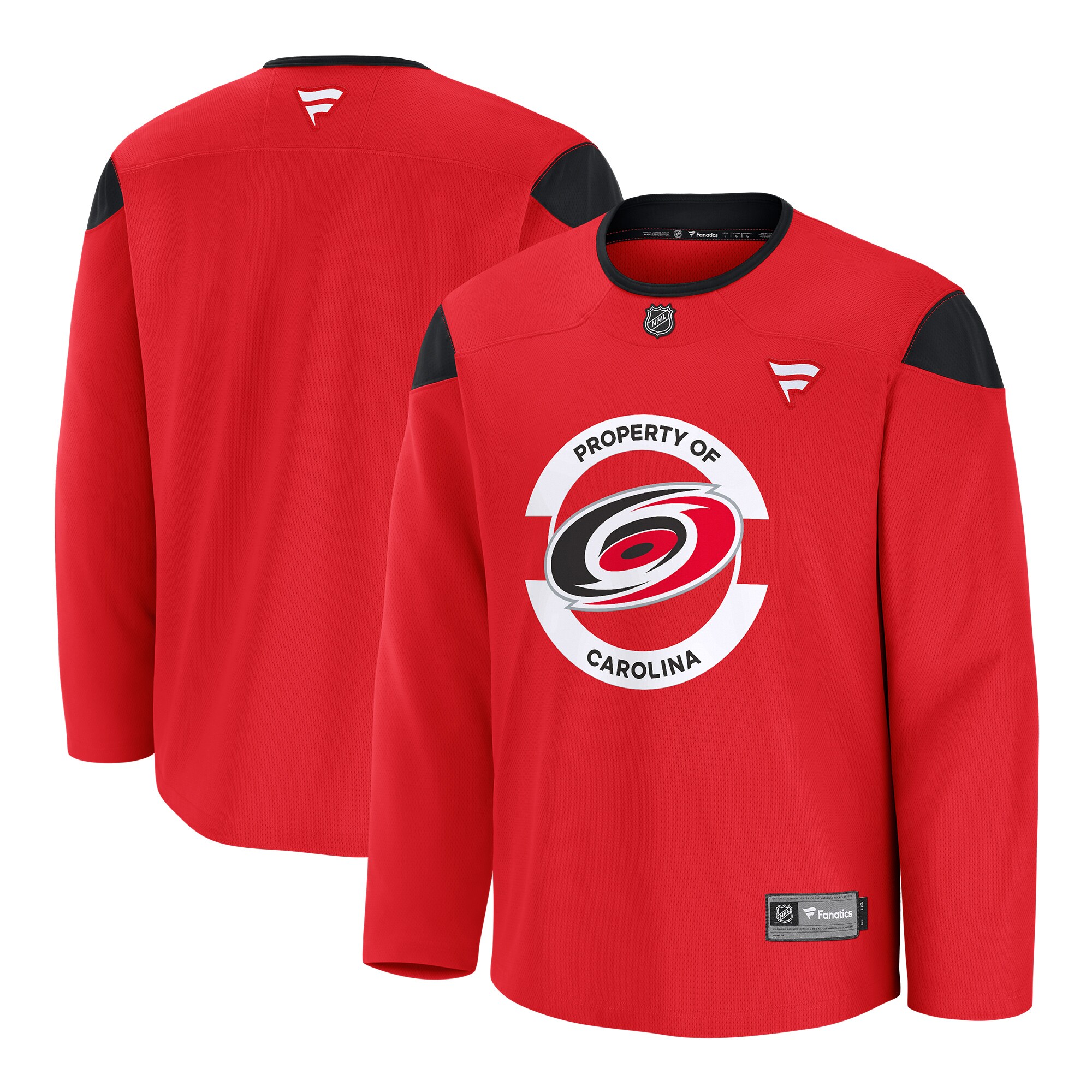 Carolina Hurricanes Red Home Practice NHL Jersey Men's