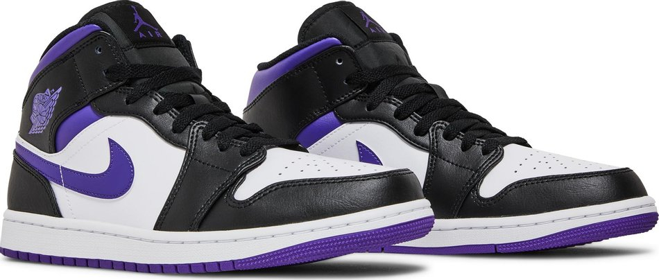 Air Jordan 1 Mid Court Purple 554724-095