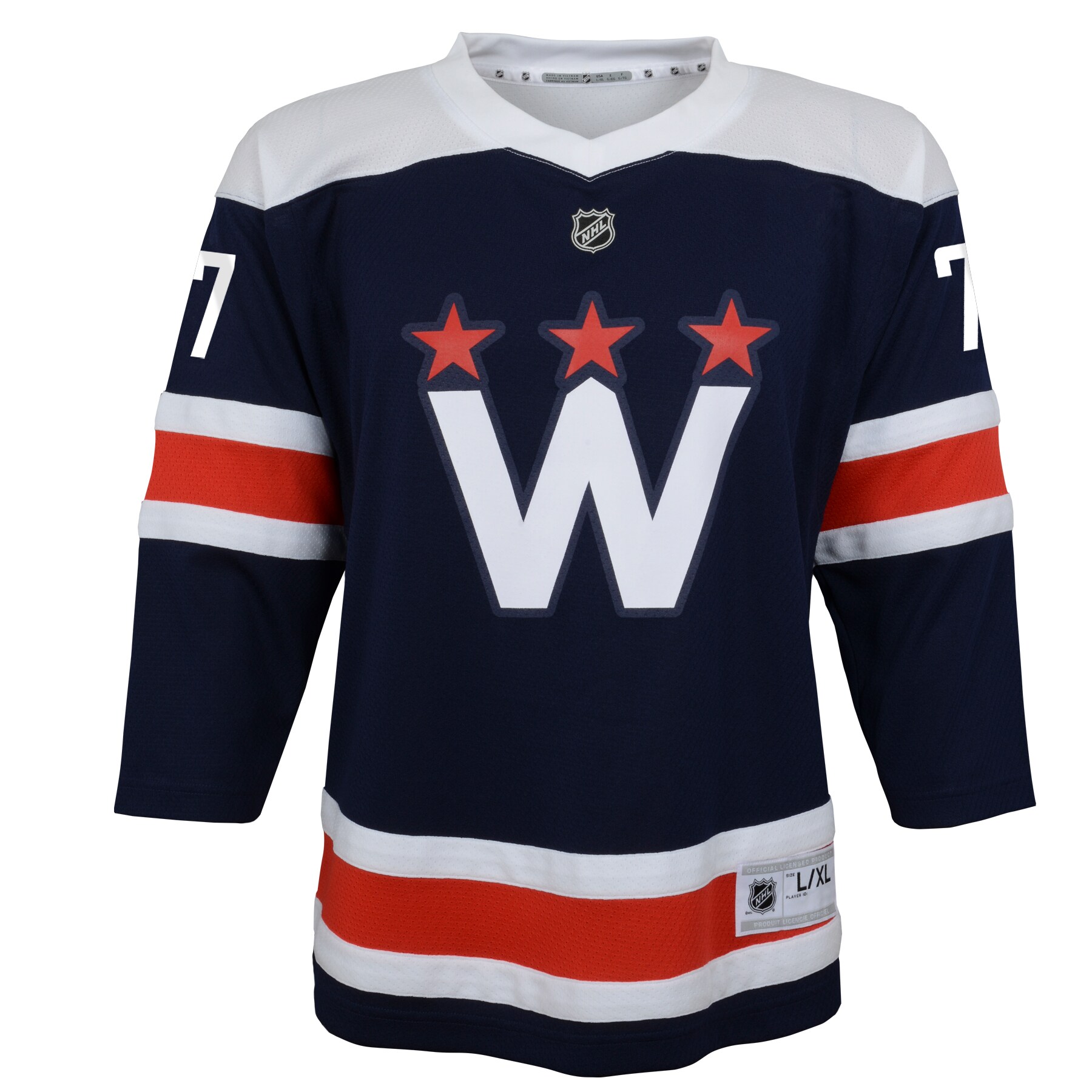 Washington Capitals TJ Oshie Navy 2020/21 Alternate Player NHL Jersey Youth