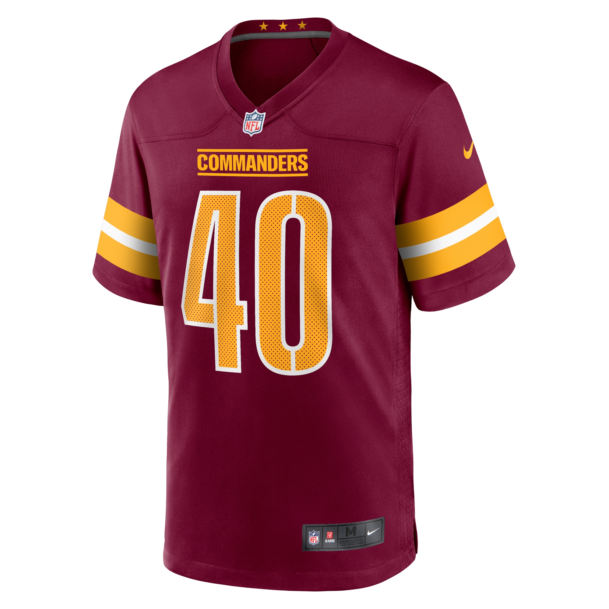 Washington Commanders Tyler Owens Burgundy Game NFL Jersey Men's