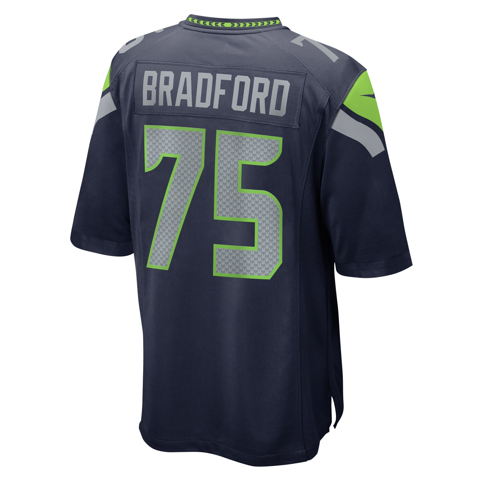 Seattle Seahawks Anthony Bradford College Navy Game NFL Jersey Men's