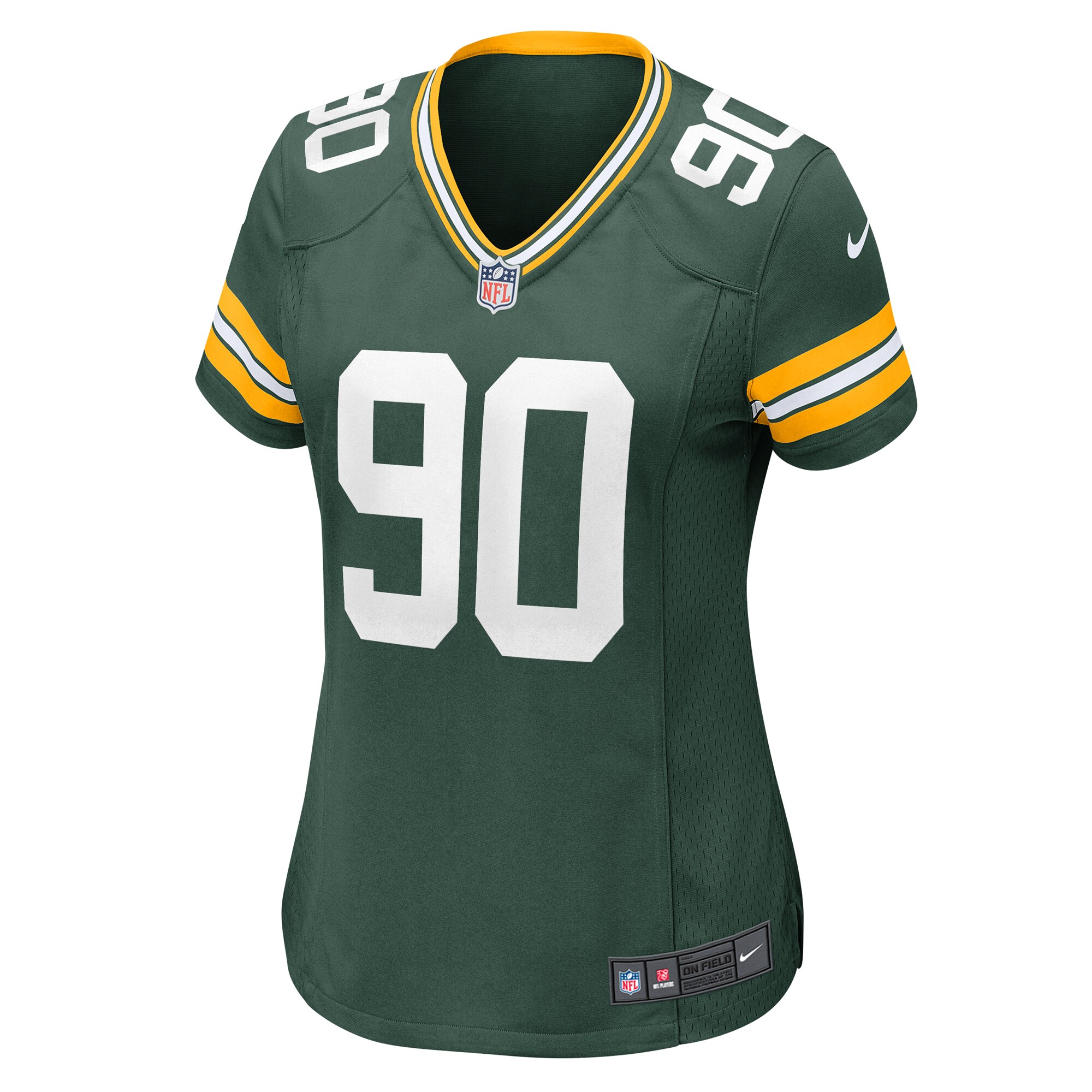 Green Bay Packers Lukas Van Ness Green Game NFL Jersey Women's