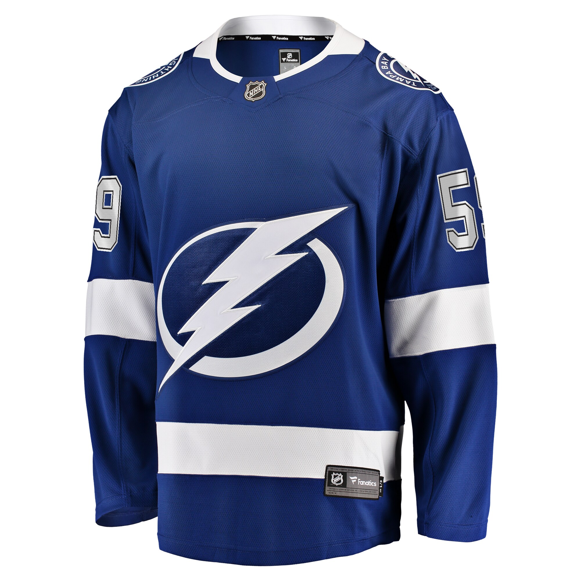 Tampa Bay Lightning Jake Guentzel Blue Home Premier Breakaway Player NHL Jersey Men's
