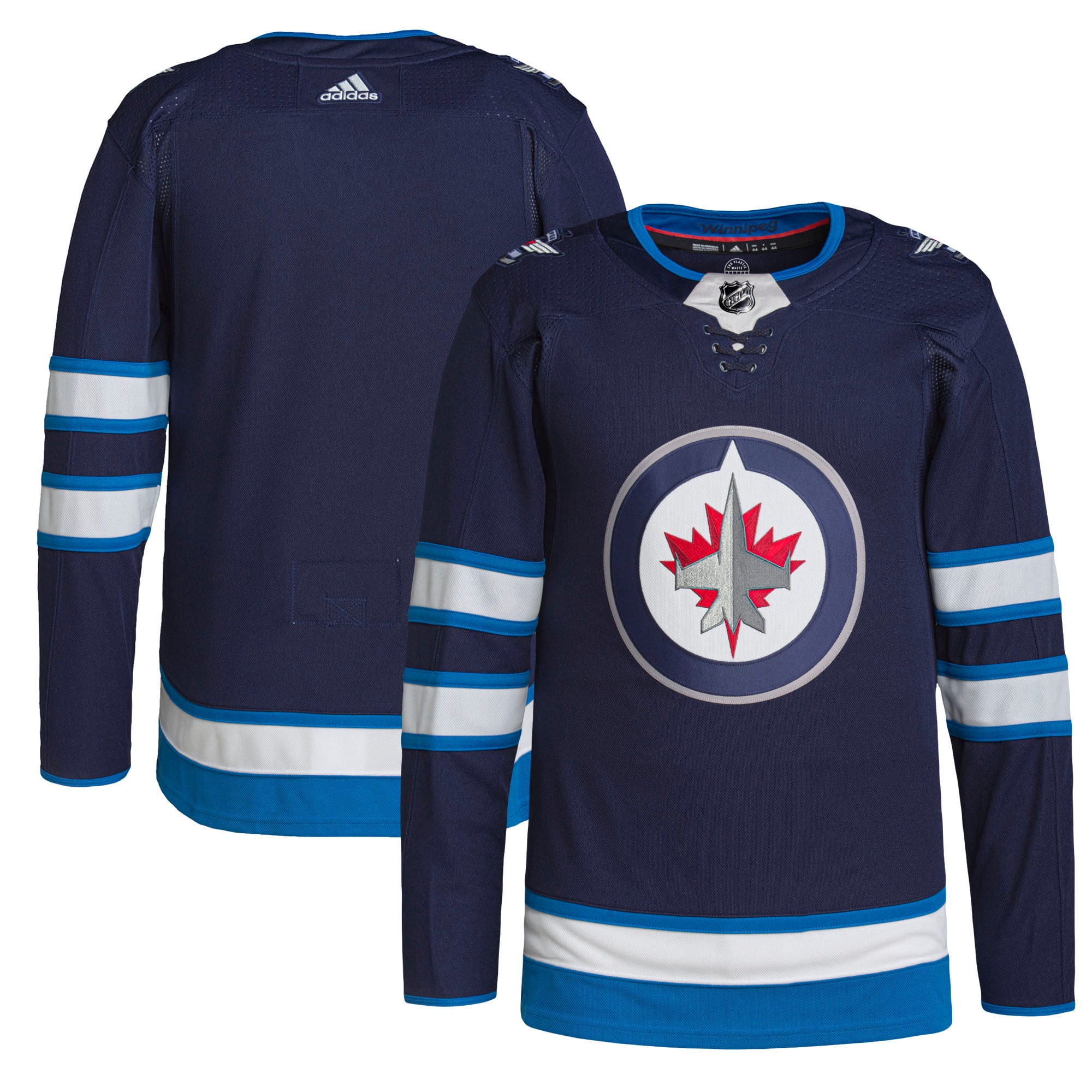 Winnipeg Jets Navy Home NHL Jersey Men's