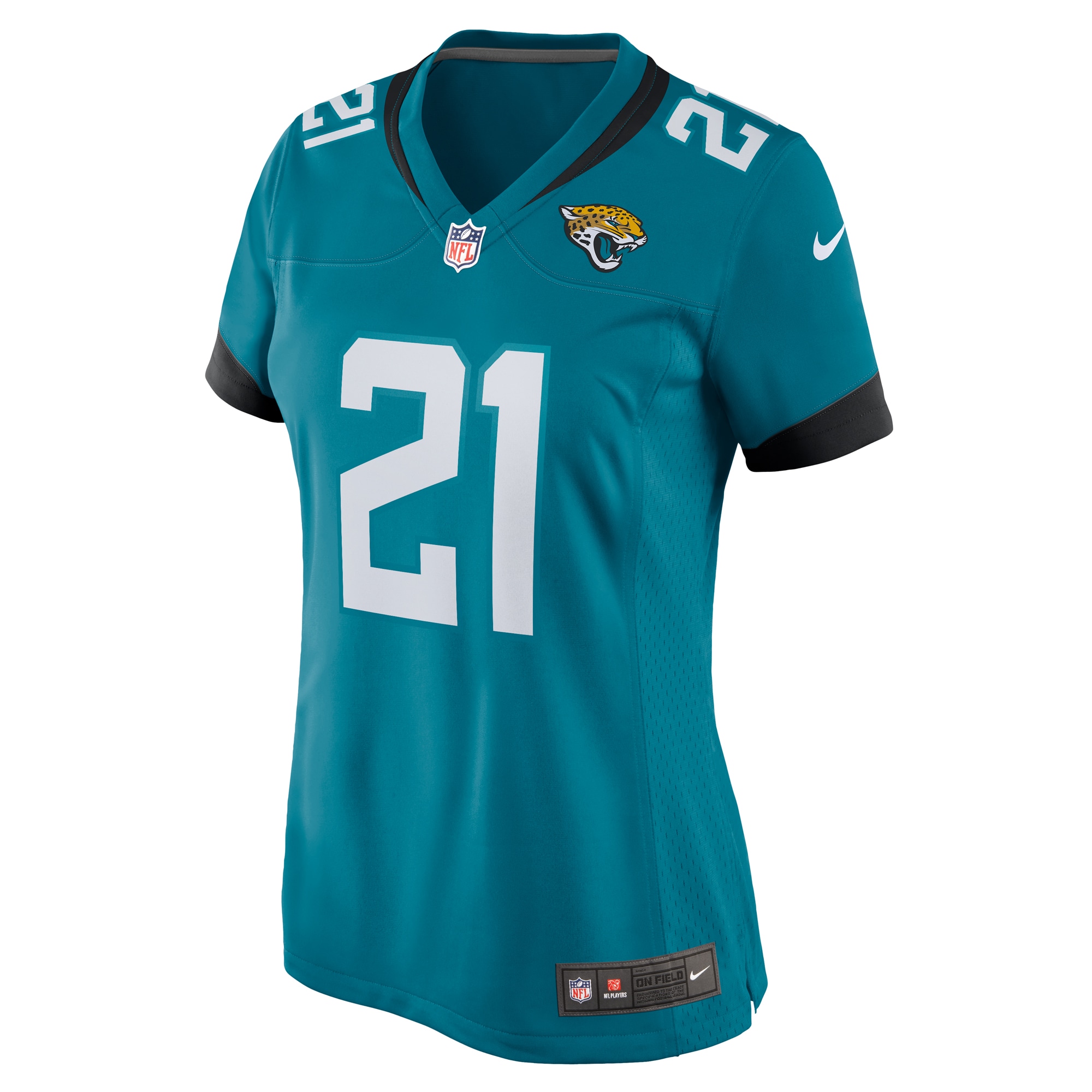 Jacksonville Jaguars Christian Braswell Teal Team Game NFL Jersey Women's