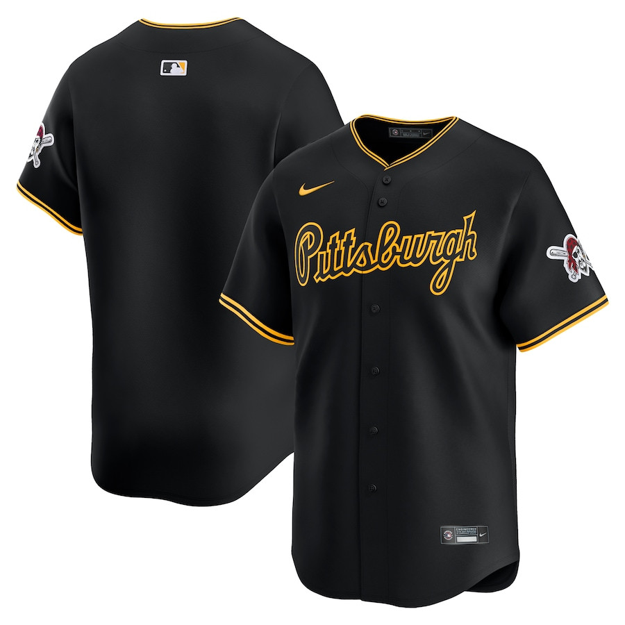 Pittsburgh Pirates Alternate Limited Black MLB Jersey Men's