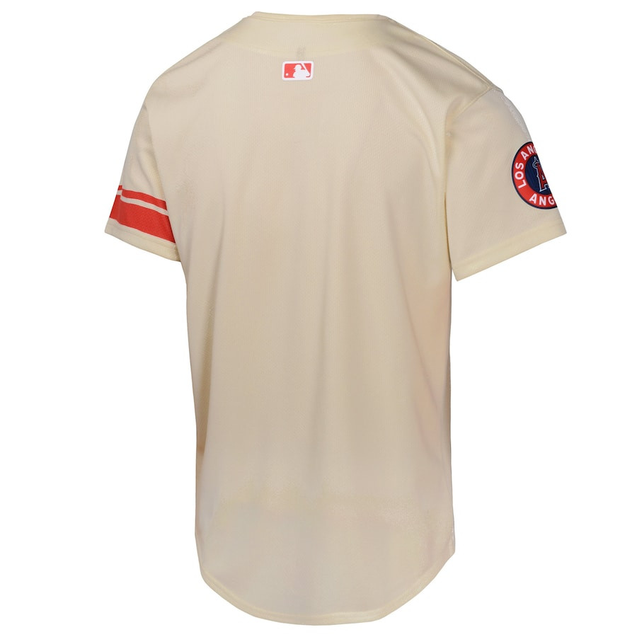 Los Angeles Angels City Connect Limited Cream MLB Jersey Youth