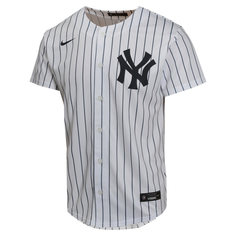 Anthony Volpe 11 New York Yankees Home Game Player White MLB Jersey Youth