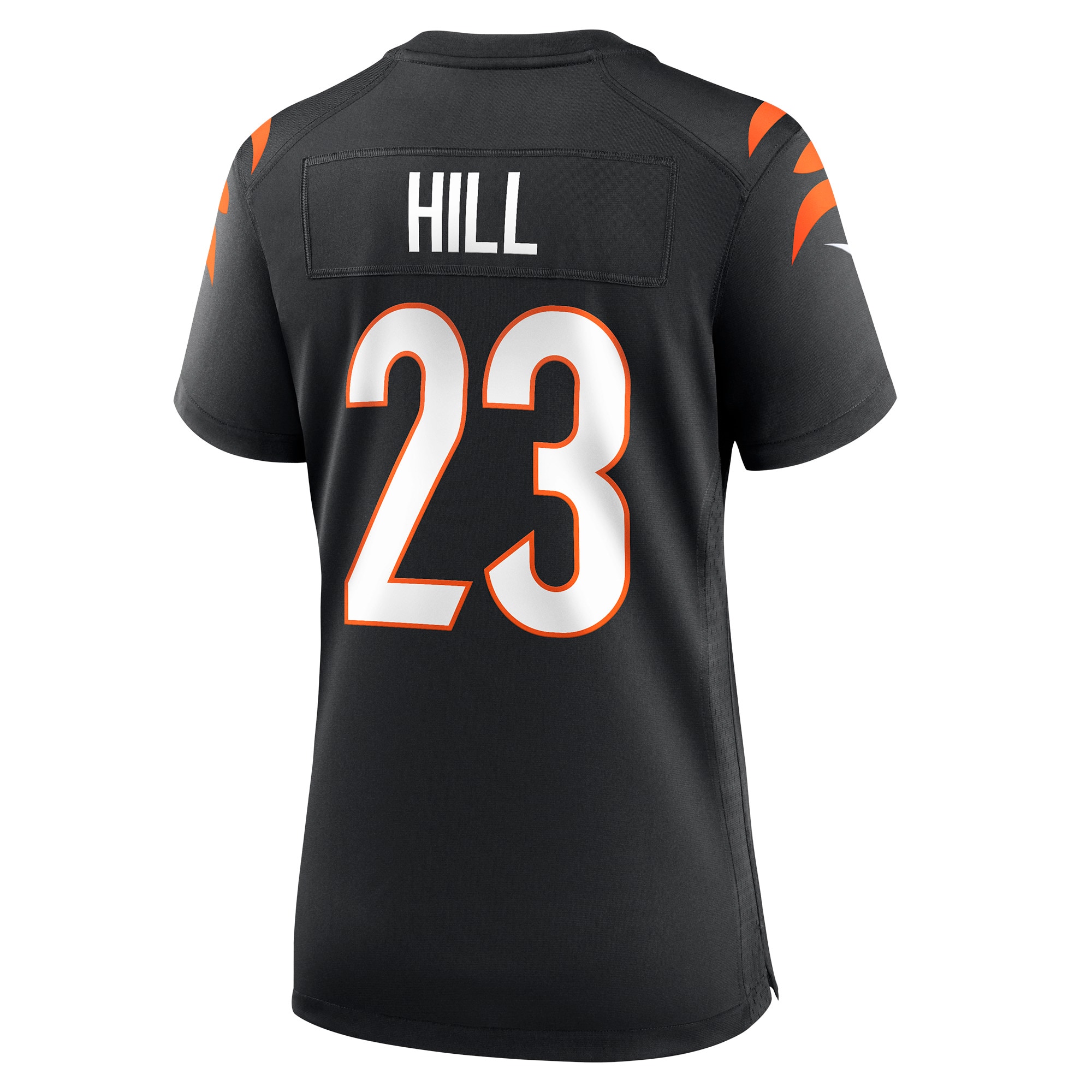 Cincinnati Bengals Daxton Hill Black Player Game NFL Jersey Women's