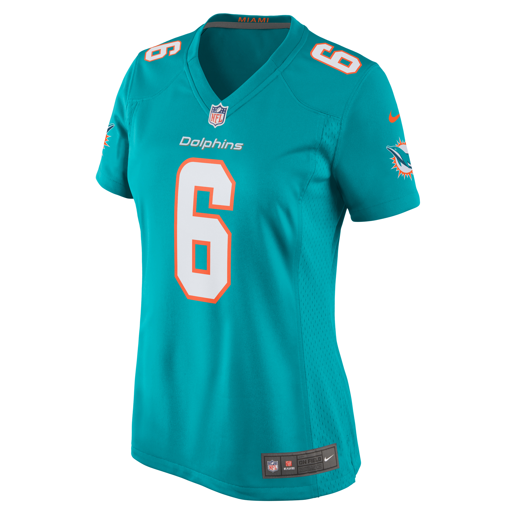 Miami Dolphins Skylar Thompson Aqua Team Game NFL Jersey Women's
