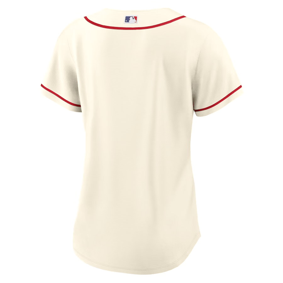 St. Louis Cardinals Alternate Cream MLB Jersey Women's