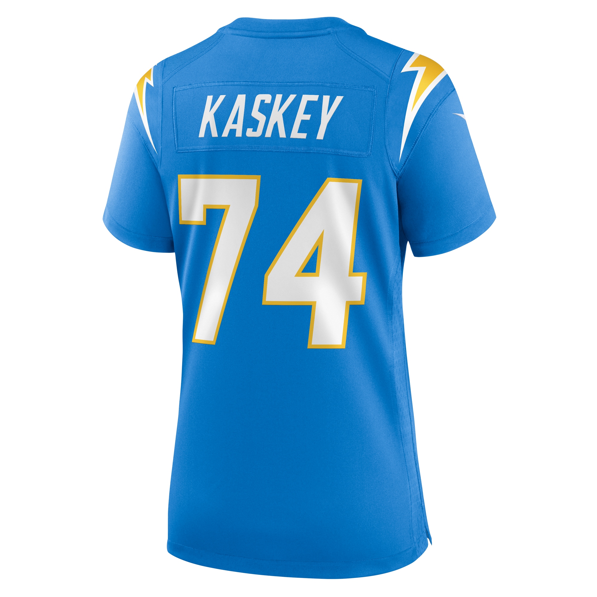 Los Angeles Chargers Matt Kaskey Powder Blue Team Game NFL Jersey Women's