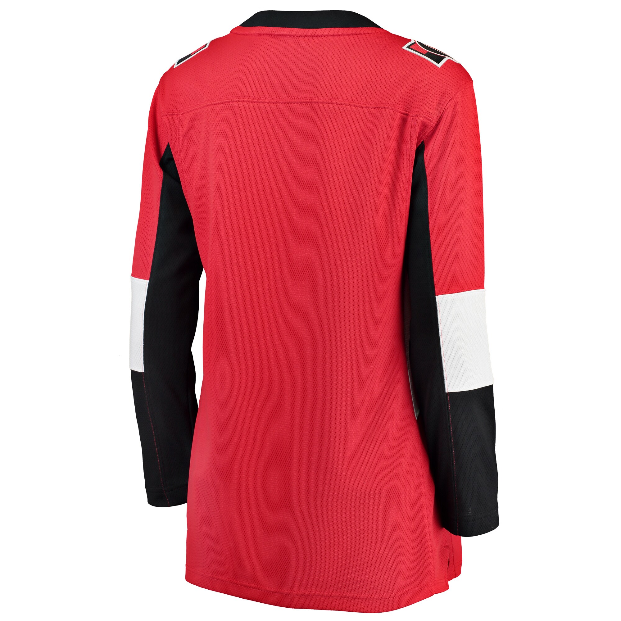 Ottawa Senators Red Breakaway Home Blank NHL Jersey Women's