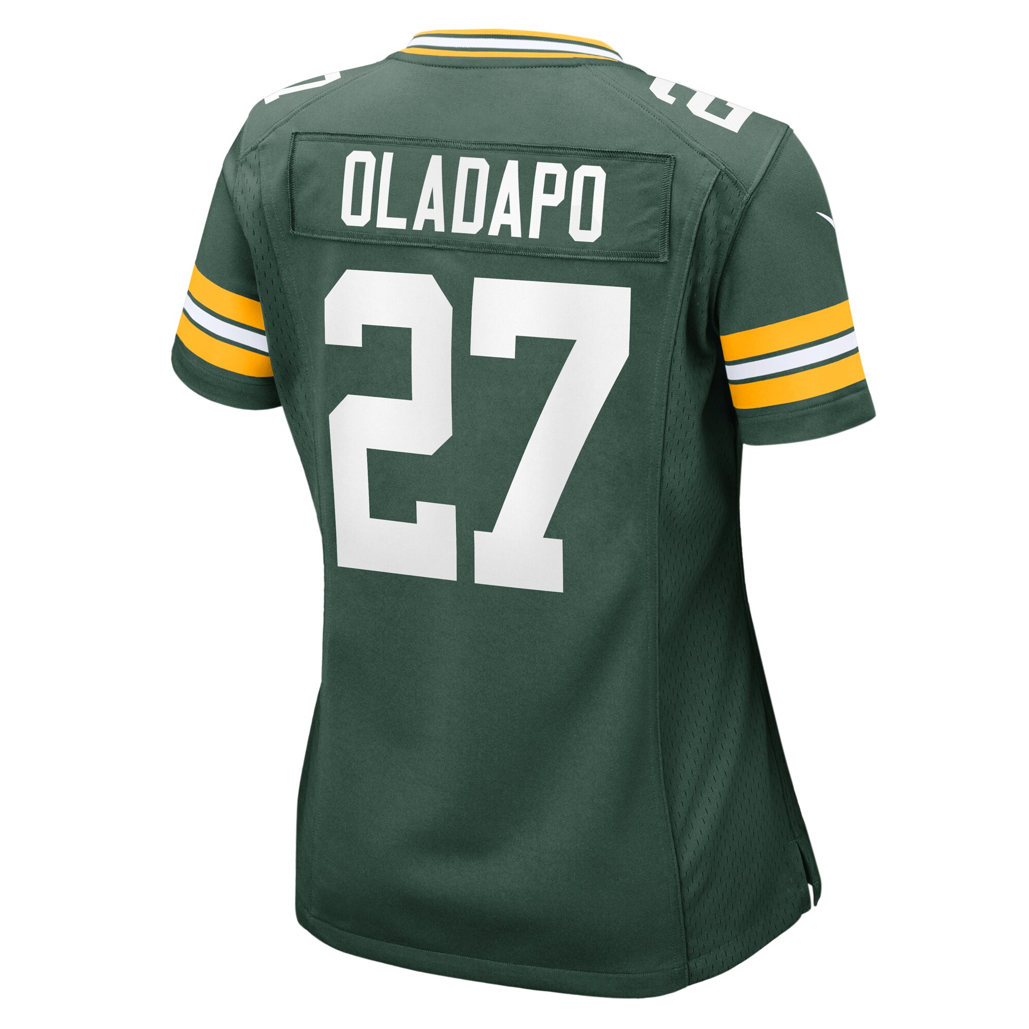 Green Bay Packers Kitan Oladapo Green Game NFL Jersey Women's