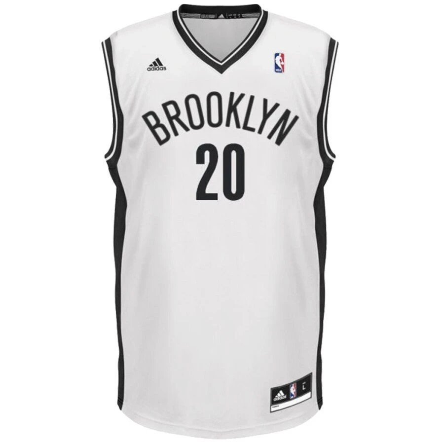 Timofey Mozgov Brooklyn Nets Home White NBA Jersey Men's