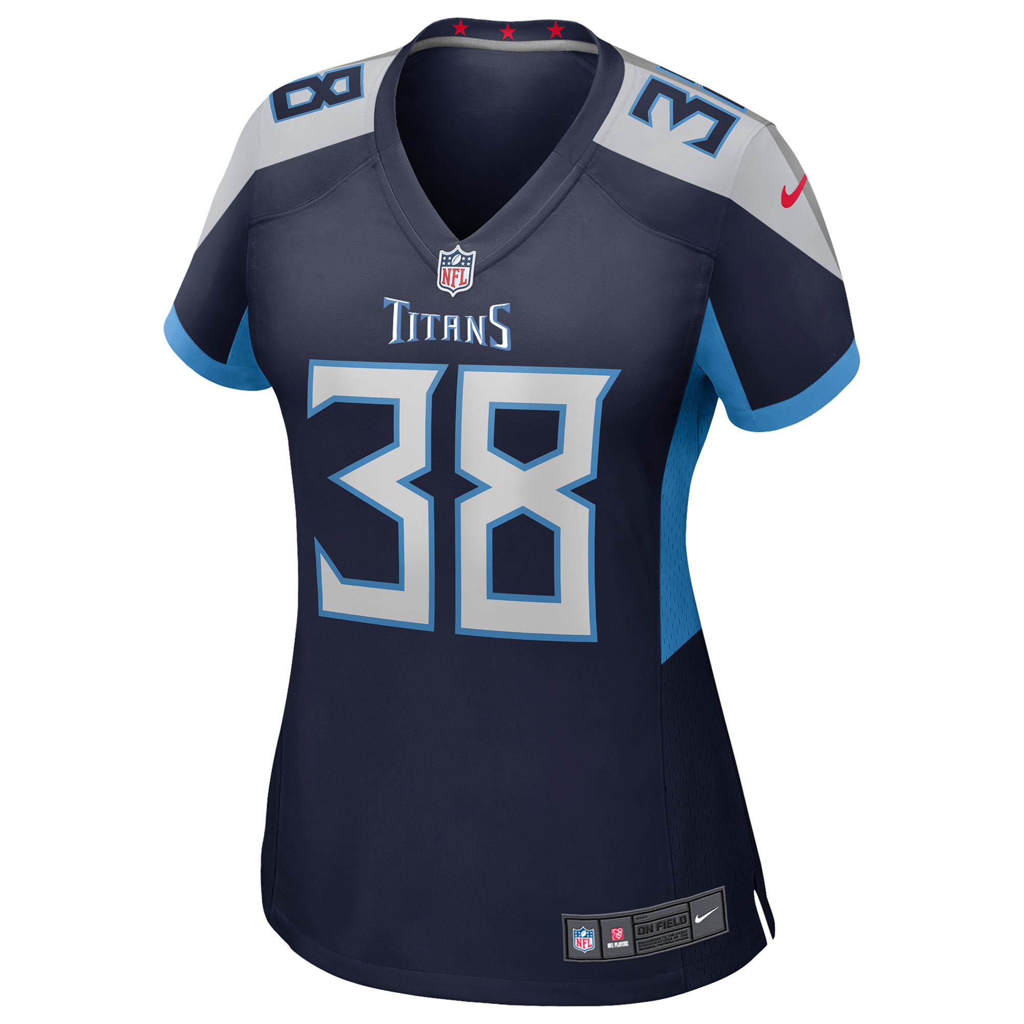 Tennessee Titans L'Jarius Sneed Navy Team Game NFL Jersey Women's