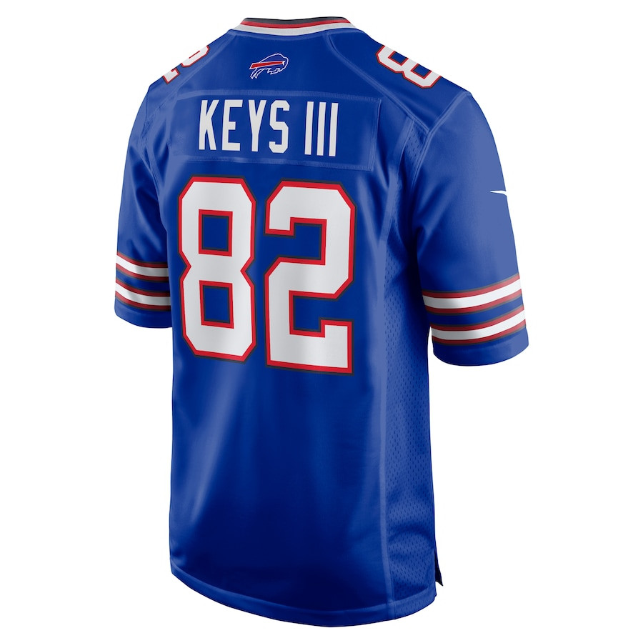 Lawrence Keys III 82 Buffalo Bills Game Royal NFL Jersey Men's